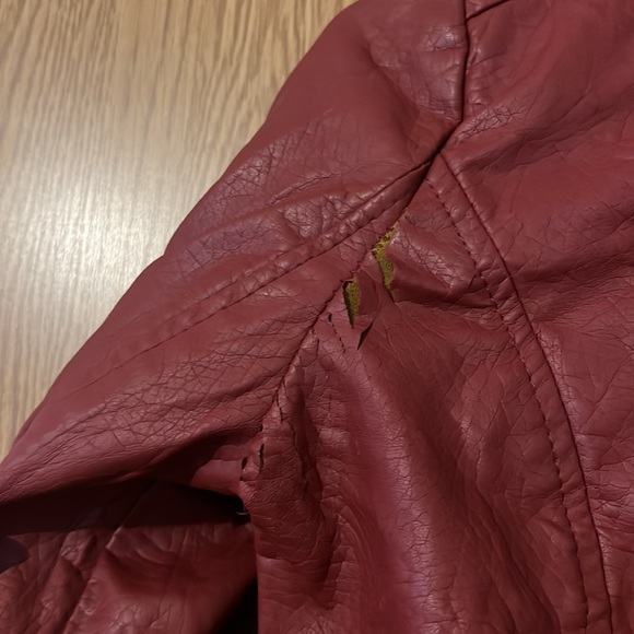 U.S Polo Assn Leather Jacket - Picture 3 of 3